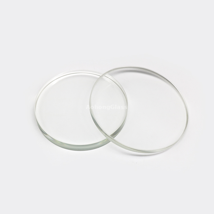 Quartz Glass Plate Fused Silica Quartz Circular Sight Glass Disc from